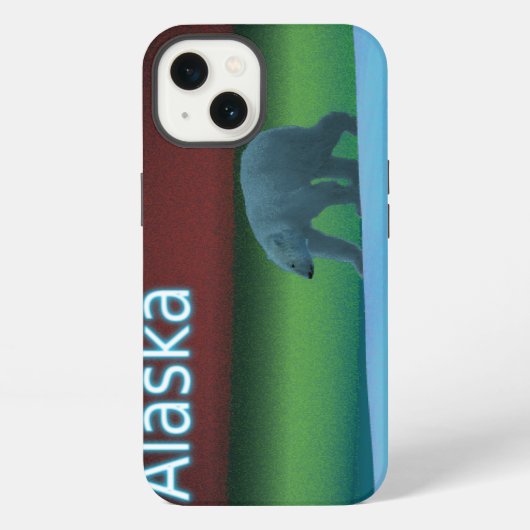 Etui iPhone 13 Ours polaire (Verso)