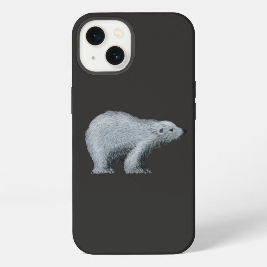 Etui iPhone 13 Ours Polaire (Verso)