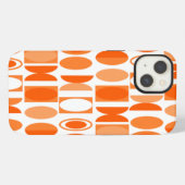 Etui iPhone 13 Ovales Art déco (Verso Horizontal)