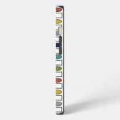 Etui iPhone 13 Ovales et Rectangles (Côté gauche)
