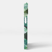 Etui iPhone 13 Palm Botanique Tropical Feuille Motif (Côté droit)