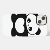 Etui iPhone 13 Panda Kawaii (Verso Horizontal)