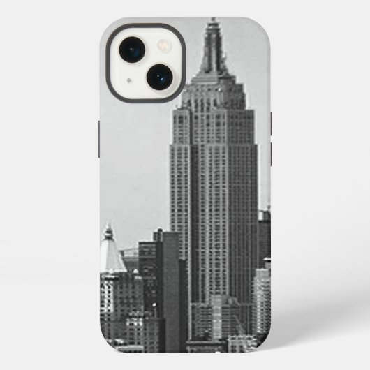 Etui iPhone 13 Panorama de la ville de New York (Verso)