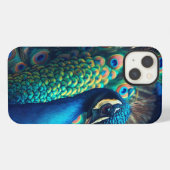 Etui iPhone 13 Paon (Verso Horizontal)
