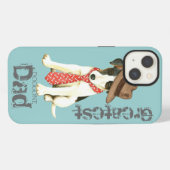 Etui iPhone 13 Papa Smooth Fox Terrier (Verso Horizontal)