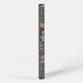 Etui iPhone 13 Papier peint Tudor Rose de William Morris (Côté droit)