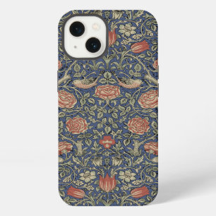 Etui iPhone 13 Papier peint Tudor Rose de William Morris