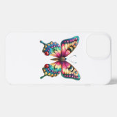 Etui iPhone 13 Papillon (Verso Horizontal)