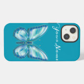 Etui iPhone 13 Papillon  (Verso Horizontal)