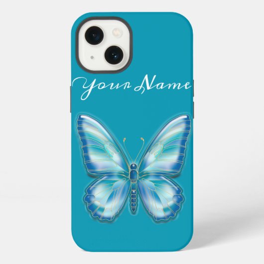 Etui iPhone 13 Papillon  (Verso)
