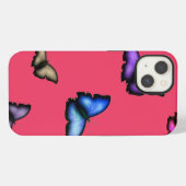 Etui iPhone 13 Papillon (Verso Horizontal)