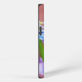 Etui iPhone 13 Papillon Azure (Côté droit)
