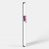Etui iPhone 13 Papillon de fleurs avec Sakura rose (Côté droit)