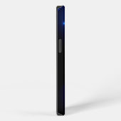 Etui iPhone 13 Papillon Morpho sur fond sombre (Côté droit)