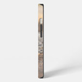 Etui iPhone 13 Papillon sur la plage (Côté gauche)