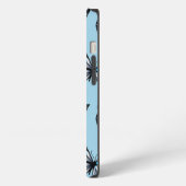 Etui iPhone 13 Papillons bleus (Côté gauche)