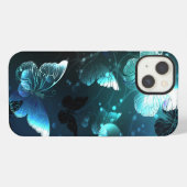Etui iPhone 13 Papillons de nuit à la menthe (Verso Horizontal)