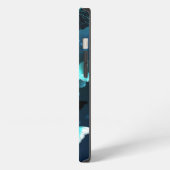 Etui iPhone 13 Papillons de nuit à la menthe (Côté gauche)