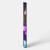Etui iPhone 13 Papillons de nuit lumineux (Côté gauche)