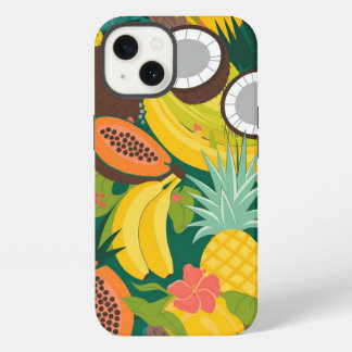 Etui iPhone 13 Paradis des Fruits Tropicaux