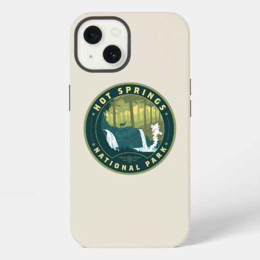Etui iPhone 13 Parc national de Hot Springs (Verso)