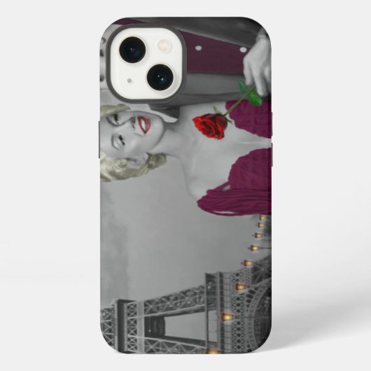 Etui iPhone 13 Paris B&W (Verso)