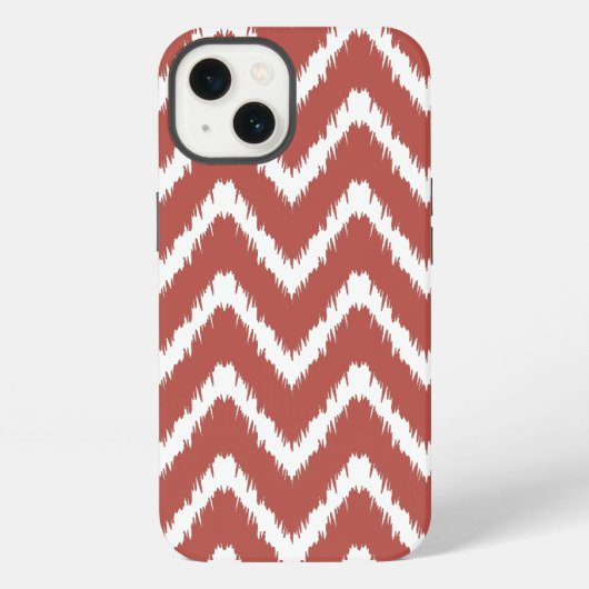 Etui iPhone 13 Pastèque Cottage Sud Chevron (Verso)