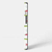 Etui iPhone 13 Pastèque Tropicale & Motif Crocodile (Côté gauche)