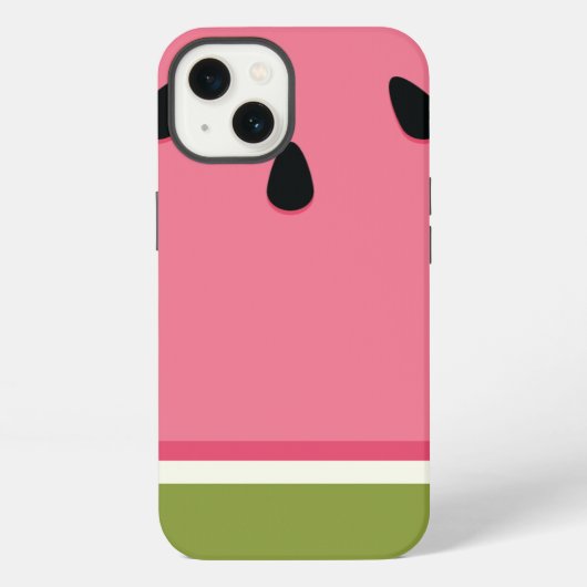 Etui iPhone 13 Pâte de pastèque (Verso)