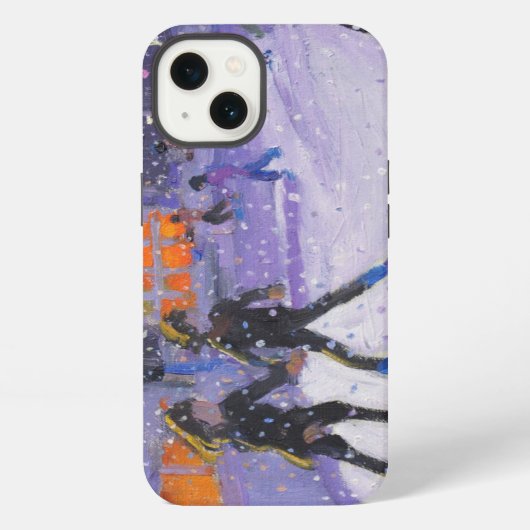 Etui iPhone 13 Patineurs de nuit Derby 2014 (Verso)