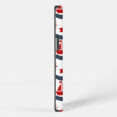 Etui iPhone 13 Patterns maritimes (Côté droit)