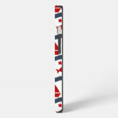 Etui iPhone 13 Patterns maritimes (Côté gauche)