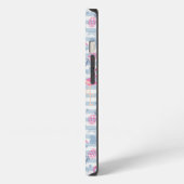 Etui iPhone 13 Patters de Whimsical Flamingo et Pineapple (Côté gauche)