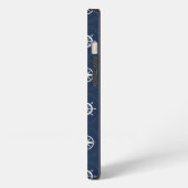 Etui iPhone 13 Patters maritimes (Côté gauche)