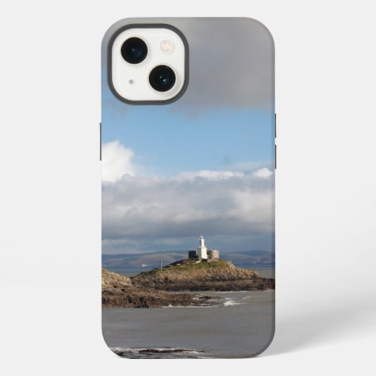 Etui iPhone 13 Paysage côtier et phare Coque-Mate iPhone (Verso)