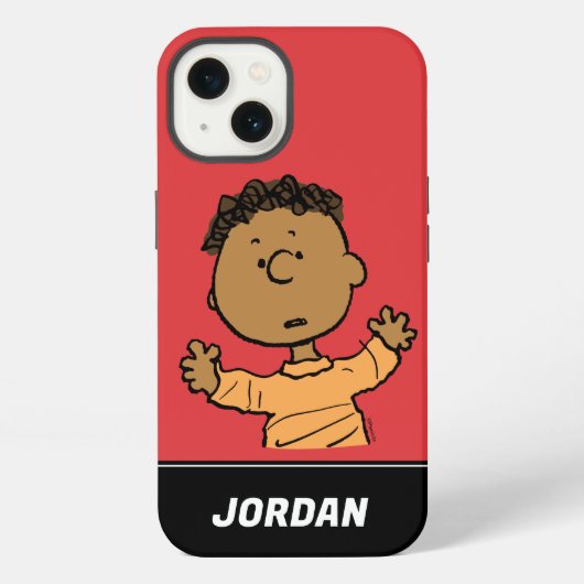 Etui iPhone 13 Peanuts | Regard de Franklin (Verso)