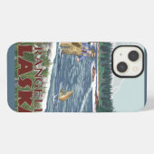 Etui iPhone 13 Pêcheur de mouche - Wrangell, Alaska (Verso Horizontal)