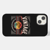 ETUI iPhone 13 PÊCHEUR VINTAGE ÉDITION LIMITÉE (Verso Horizontal)