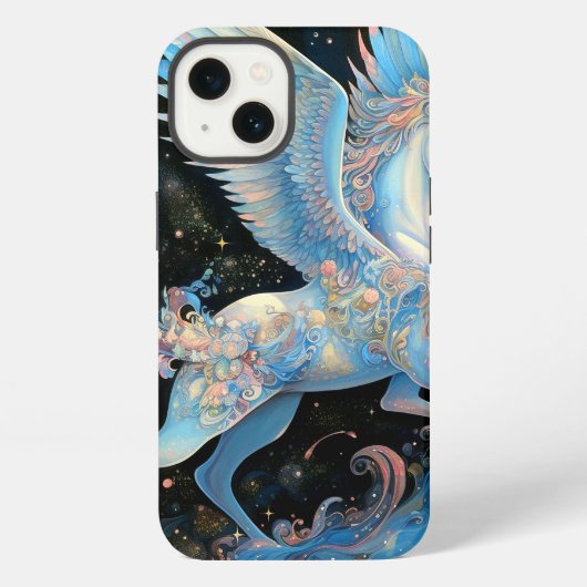 Etui iPhone 13 Pegasus Imaginaire Art iPhone / coque ipad (Verso)