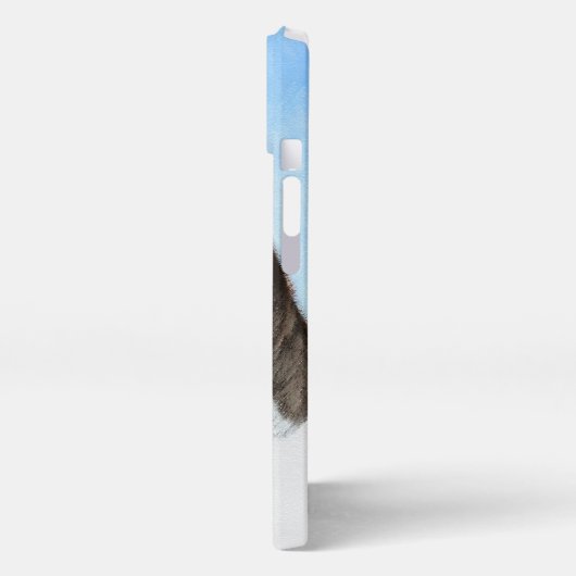 Etui iPhone 13 Peinture Basenji - Belle Art Original (Côté gauche)