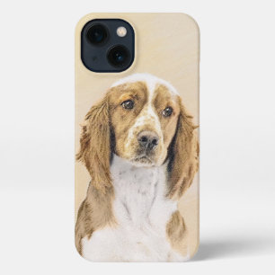 Etui iPhone 13 Peinture d'espagnol Welsh Springer - Art original 