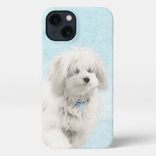 Etui iPhone 13 Peinture en coton de Tuléar - Joli art original po