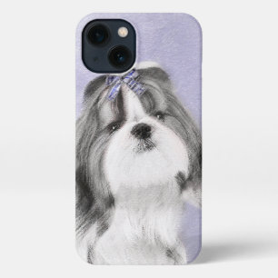 Etui iPhone 13 Peinture Shih Tzu - Cute Original Chien Art