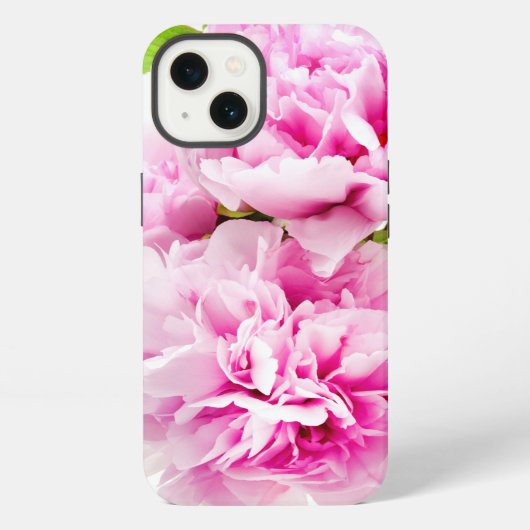 Etui iPhone 13 Peony rose (Verso)