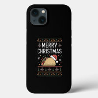 Père Noël Taco Noël Sweater Lumineux Ugly Xmas