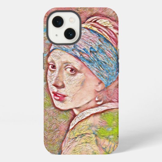 Etui iPhone 13 Perle d'Oreille (Verso)