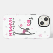 Etui iPhone 13 Personalized Rhythmic Gymnast Dream Big Phone Case (Verso Horizontal)