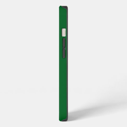 Etui iPhone 13 Personnalisé Nom Personnalisé Simple Élégant Vert  (Côté gauche)