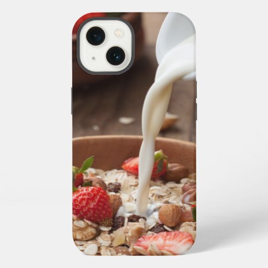 Etui iPhone 13 Petit déjeuner sain (Verso)