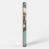 Etui iPhone 13 Petit trio de Shell sur Teal (Côté droit)